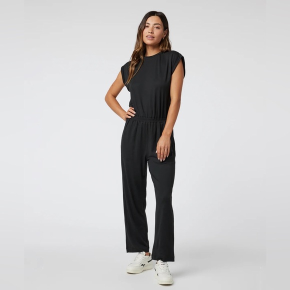 Vuori Pants - Vuori Short Sleeve Lux Crew Jumpsuit